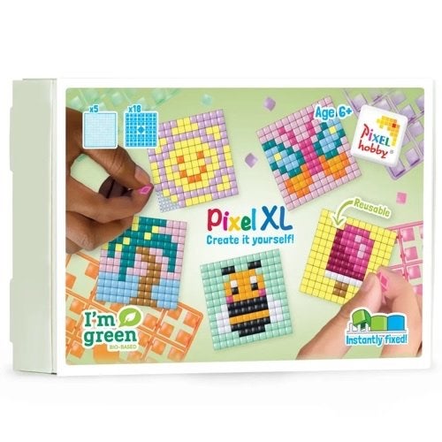 PIXELHOBBY XL box zomer vanaf 4 jaar, Hobby en Vrije tijd, Pixelhobby, Zee en Strand, Pixelhobby, Meerkleurig