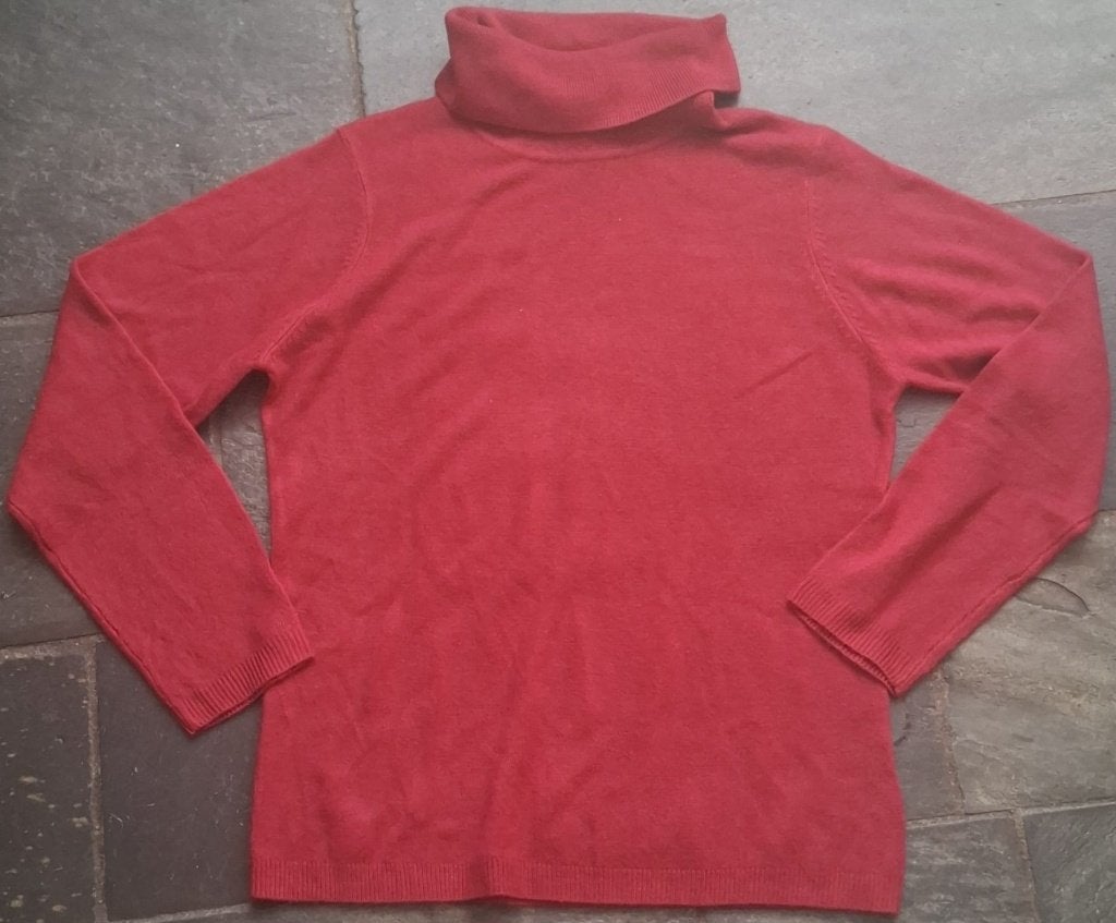 Charles Vögele Kingfield coltrui – maat M, Kleding | Dames, Ophalen of Verzenden, Zo goed als nieuw, Rood