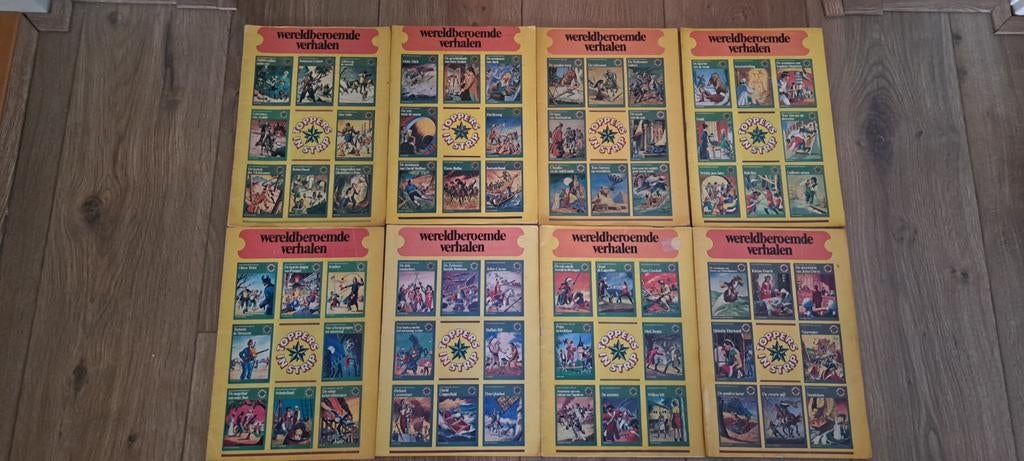 Wereldberoemde Verhalen - Complete Serie Toppers in Strip, Complete serie of reeks, Ophalen of Verzenden, Gelezen, Diverse auteurs