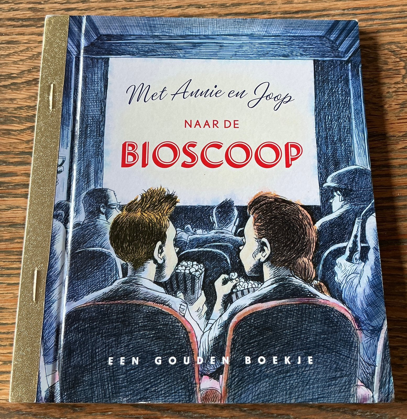 Een Gouden Boekje Met Annie en Henk naar de Bioscoop, Fictie algemeen, Jongen of Meisje, Zo goed als nieuw, Gouden boekje