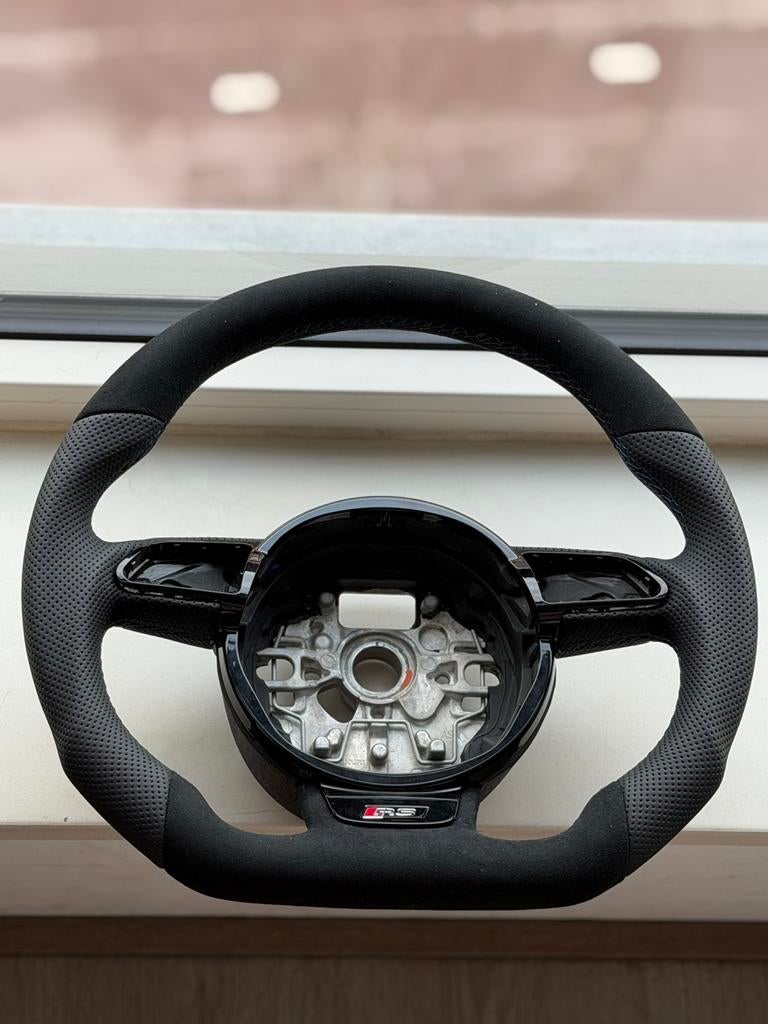 Audi a3-tt-r8 half nappa leer half alcantara sport stuur, Ophalen of Verzenden, Nieuw, Audi