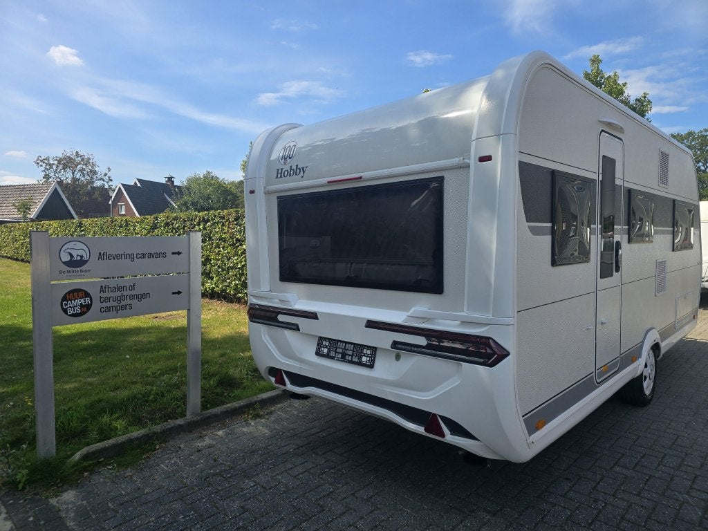 Hobby De Luxe 495 UL Truma mover + duocontrol, Rondzit, Hobby, Bedrijf, 4 tot 5 meter
