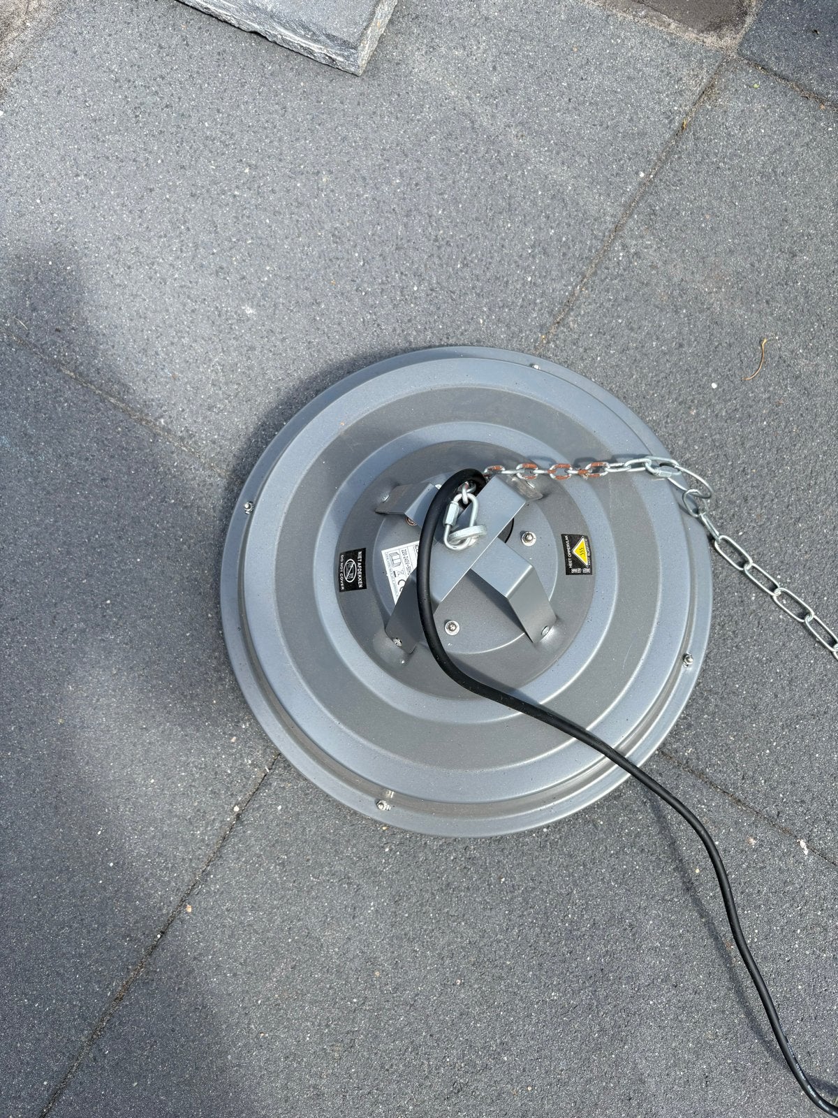 Eurom Partytent Heater Elektrisch - 1500W, Plafond, Zo goed als nieuw, Waterbestendig, Ophalen