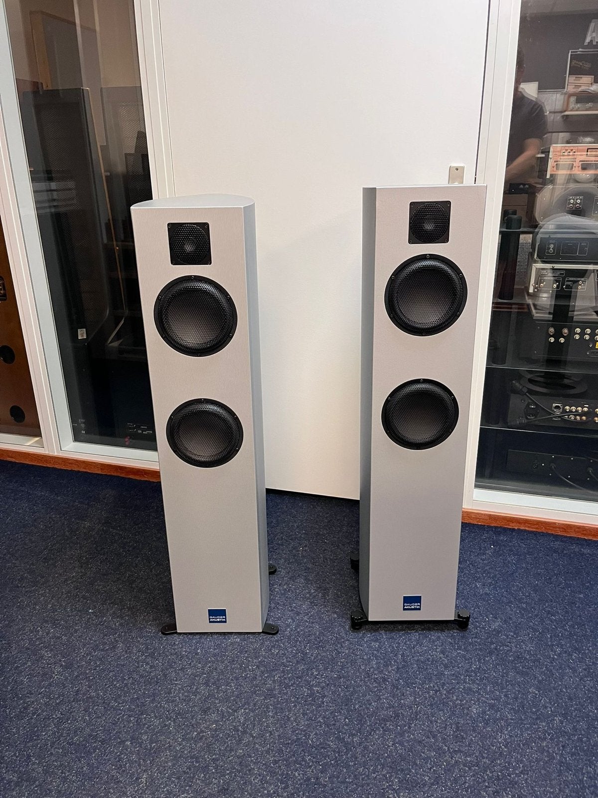 Gauder Akustik Vescova MK II Ceramic Black Edition, Overige merken, Vloerstaande luidspreker, Gebruikt, .