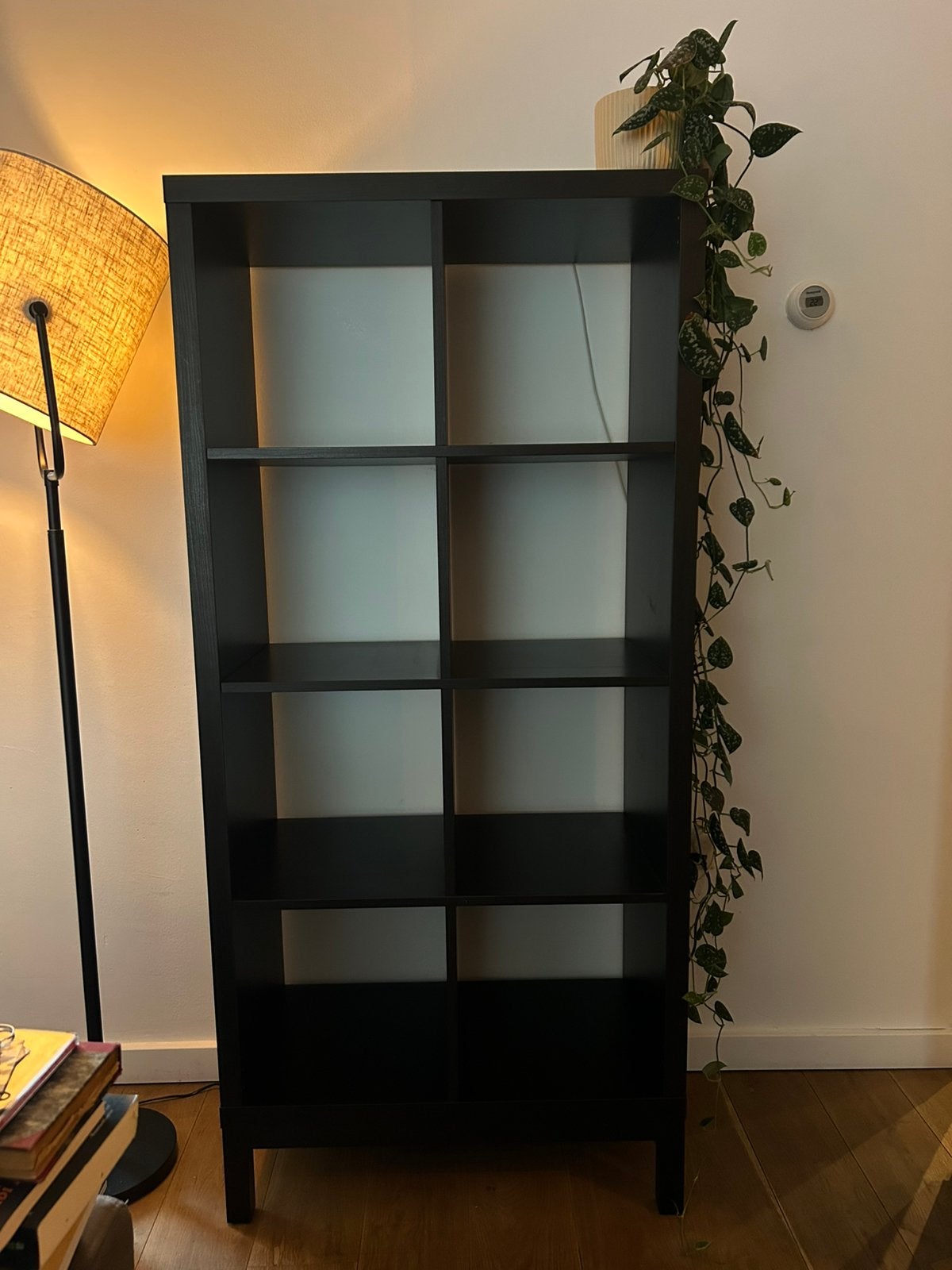 Ikea Kallax kast zwart, Ophalen, 50 tot 100 cm, Zo goed als nieuw, 150 tot 200 cm