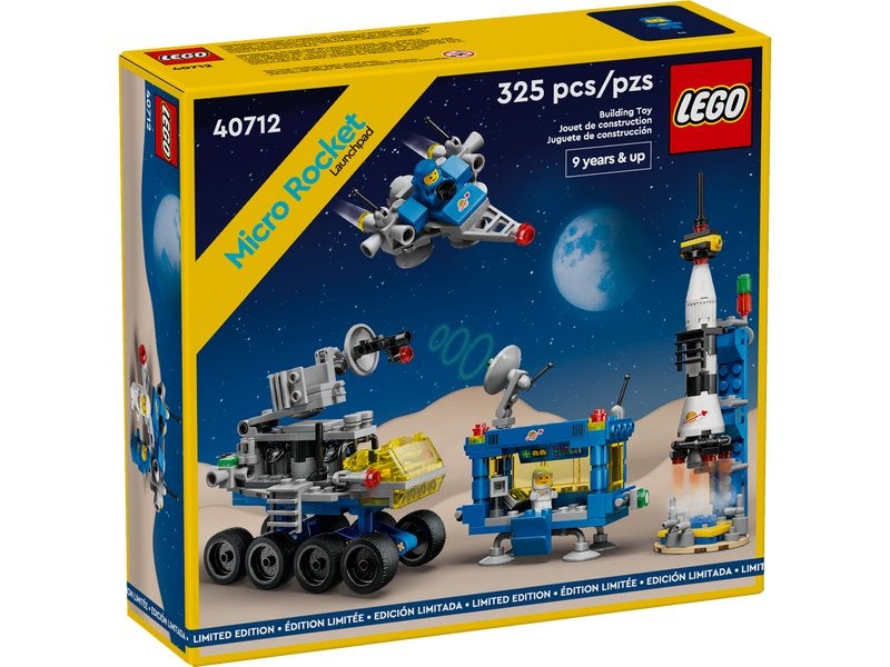 Lego Micro raketlanceerplatform (40712) Nieuw, Lego, Nieuw, Ophalen of Verzenden, Icons