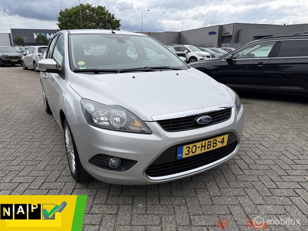 Ford Focus 1.6 Titanium,Clima,Cruise,Navi, Auto's, 1596 cc, Gebruikt, 4 cilinders, 620 kg