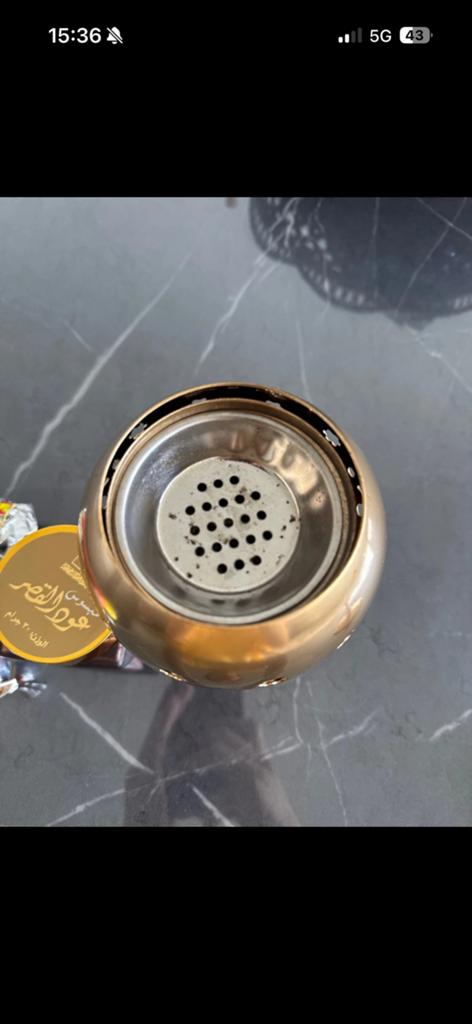 Gouden wierook houder, Verzenden, Zo goed als nieuw