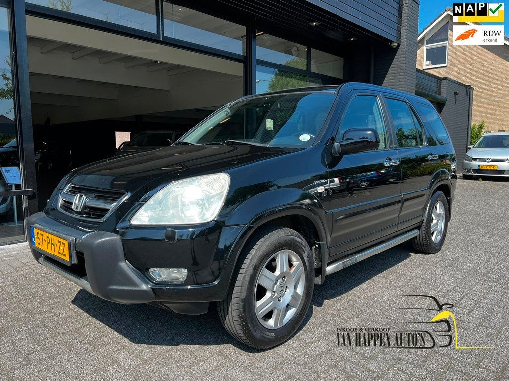Honda CR-V 2.0i Executive / APK 7-2027, Auto's, 1998 cc, 4 cilinders, 150 pk, Leder en Stof