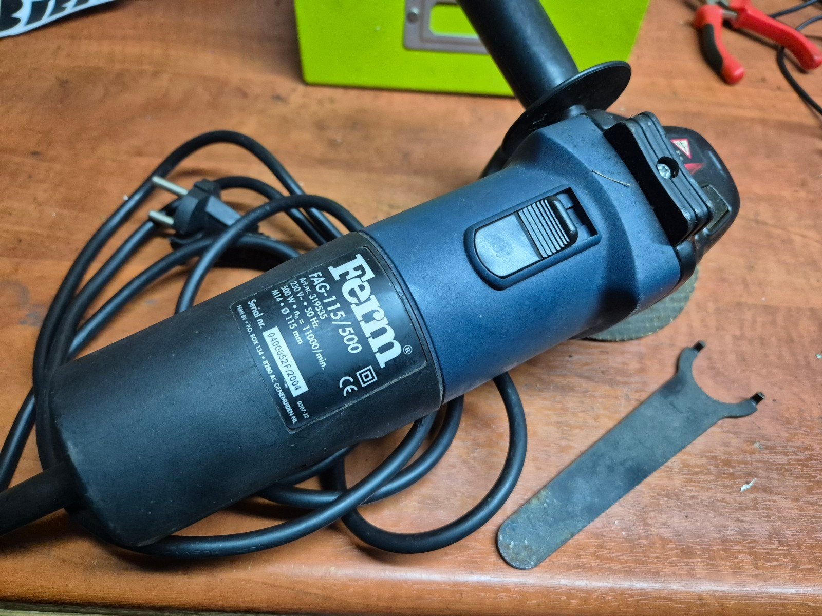 ferm slijpmachine, Ophalen of Verzenden, Gebruikt, Minder dan 700 watt, Werkbankslijpmachine