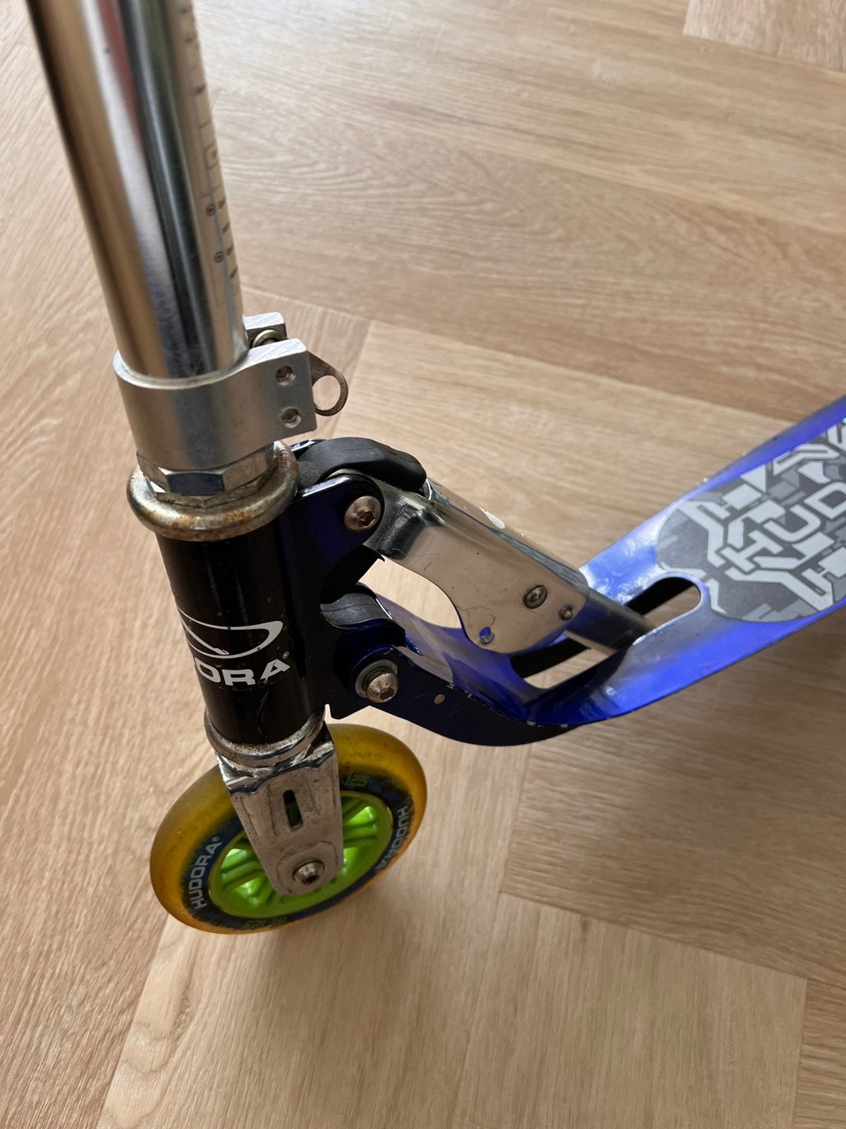 Hudora big wheel step blauw, Fietsen en Brommers, Ophalen, Gebruikt, Gewone step