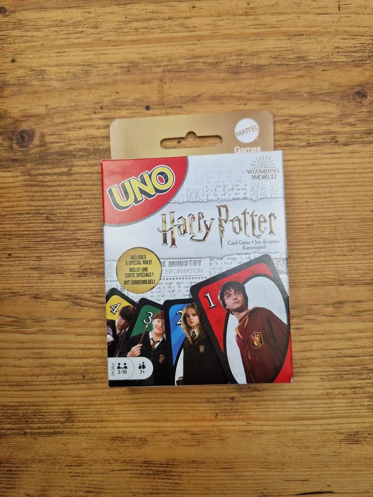 UNO Harry Potter kaartspel, Ophalen of Verzenden, Nieuw, Mattel