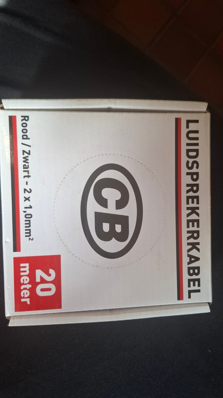 Nieuwe rol 20m luidsprekerkabel met diverse stekkers, Ophalen of Verzenden, Nieuw, 10 meter of meer, Luidsprekerkabel