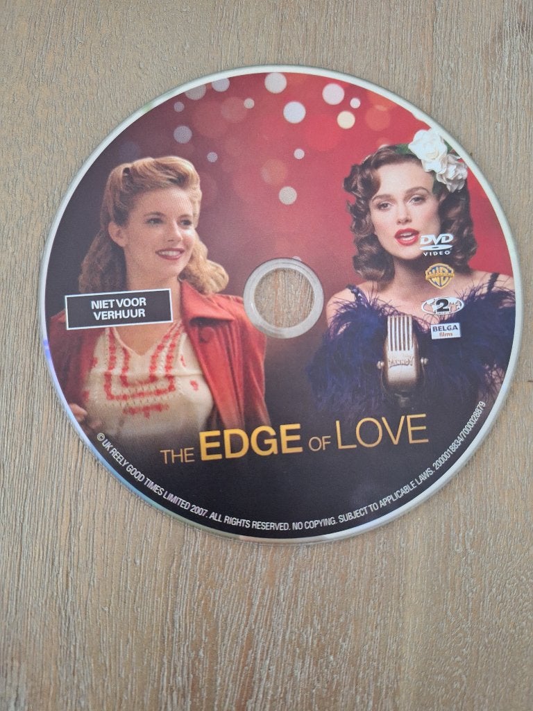 The Edge of Love - Keira Knightley, Sienna Miller, Engels, Nederlands, Overige genres, Ophalen of Verzenden