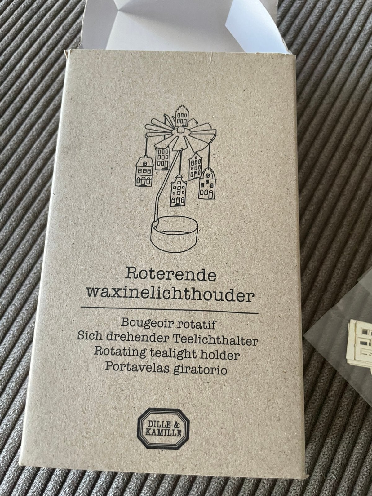 Nieuw Dille & kamille waxinelichthouder, Ophalen, Nieuw, Waxinelichthouder