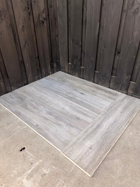 Nieuwe keramische houtlook tegels! 30x120x2cm 15,84m2, Tuin en Terras, Ophalen, Keramiek, Nieuw, 10 m² of meer