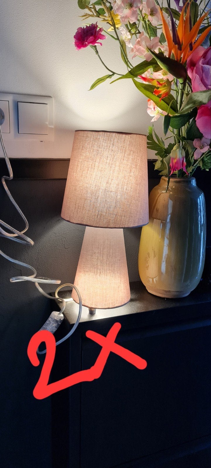 2x Eglo Carpara Tafellampen lamp, Eglo, Nieuw, Ophalen of Verzenden, Schemerlamp