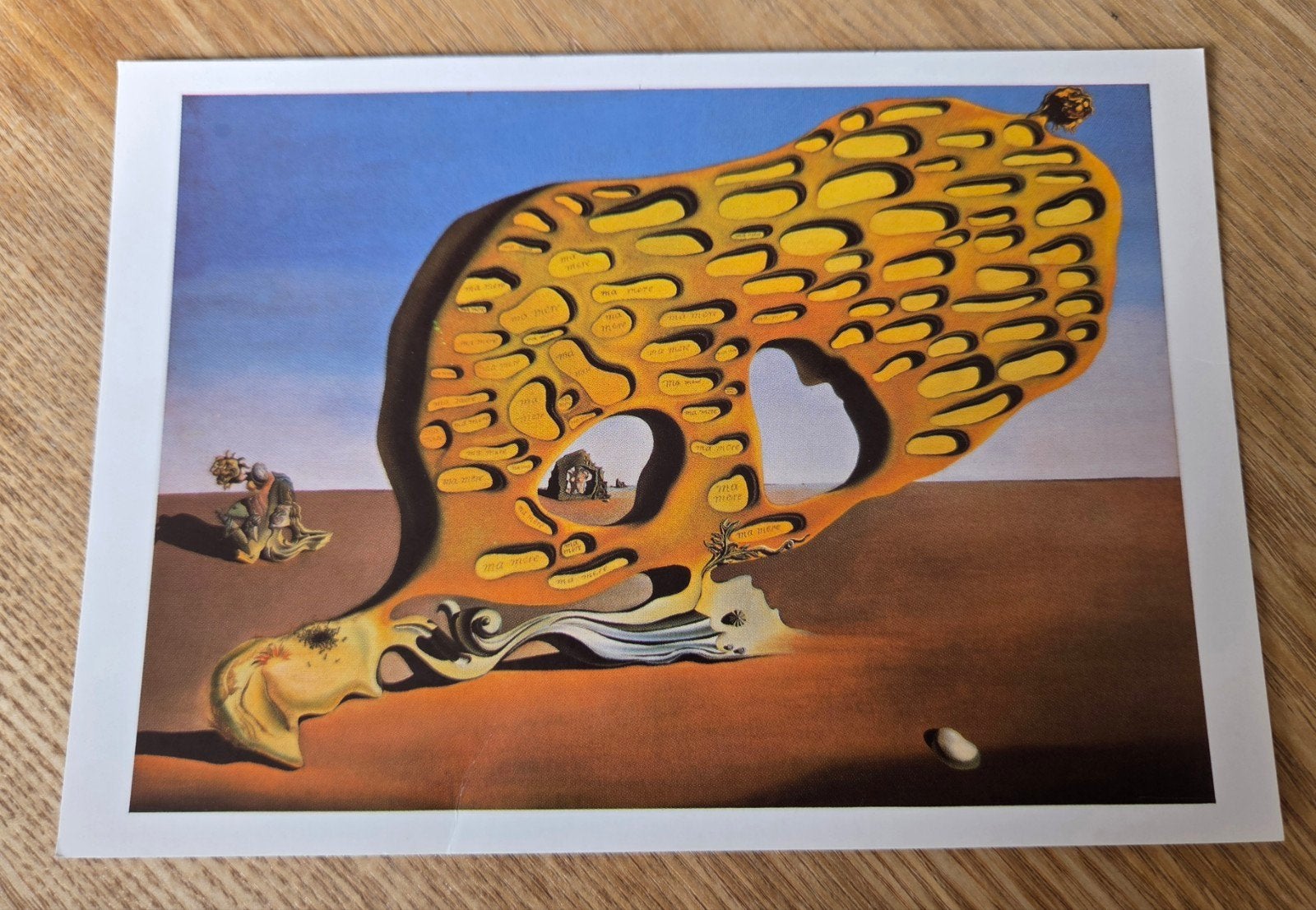 Salvador Dalí - The Enigma of Desire - Ansichtkaart, Ophalen of Verzenden, 1980 tot heden, Ongelopen, Overige thema's