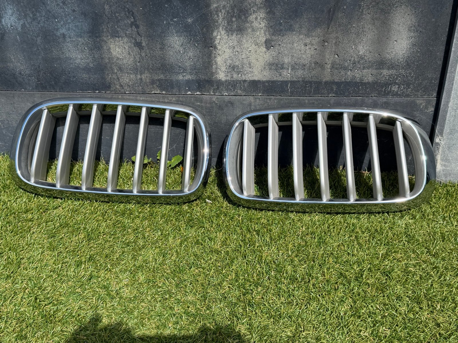 Grill BMW X5 F15 - Nieren set voorzijde, Gebruikt, Voor, Ophalen of Verzenden, Bumper