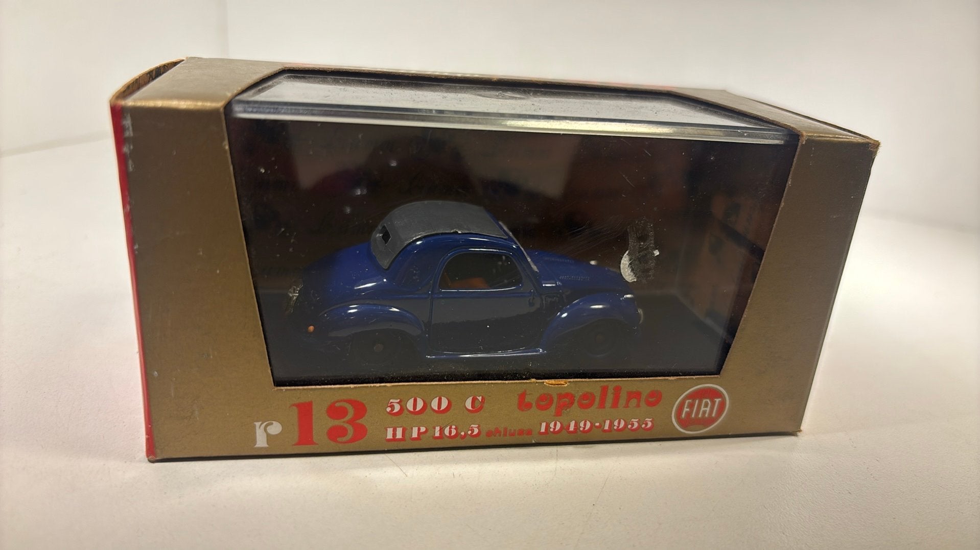 Fiat 500 c bleu brumm 1.43, Overige merken, Auto, Ophalen of Verzenden, A