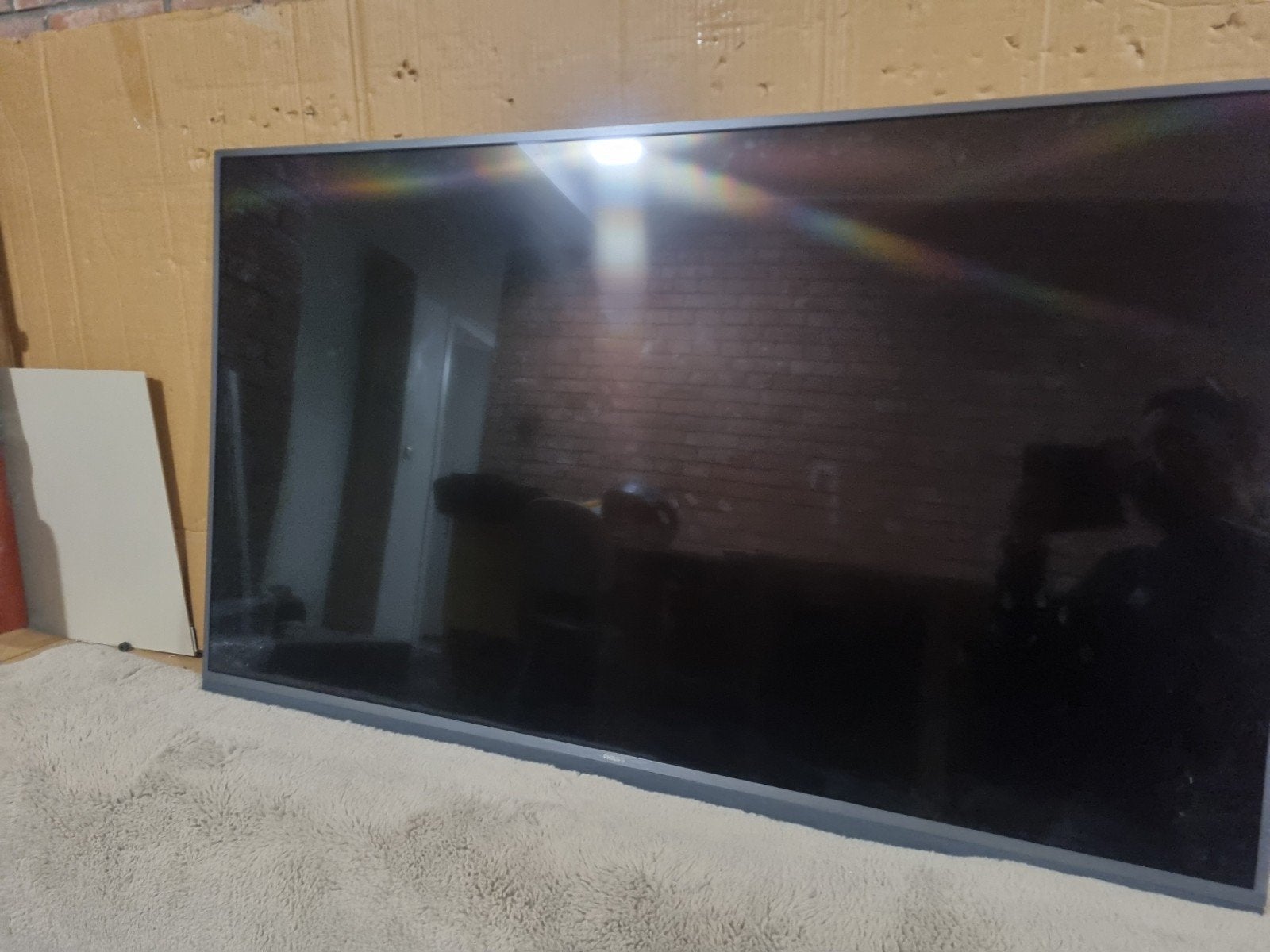 Philips 55 inch 4K Ultra HD Smart TV - Defect, Ophalen, Philips, 4k (UHD), Smart TV