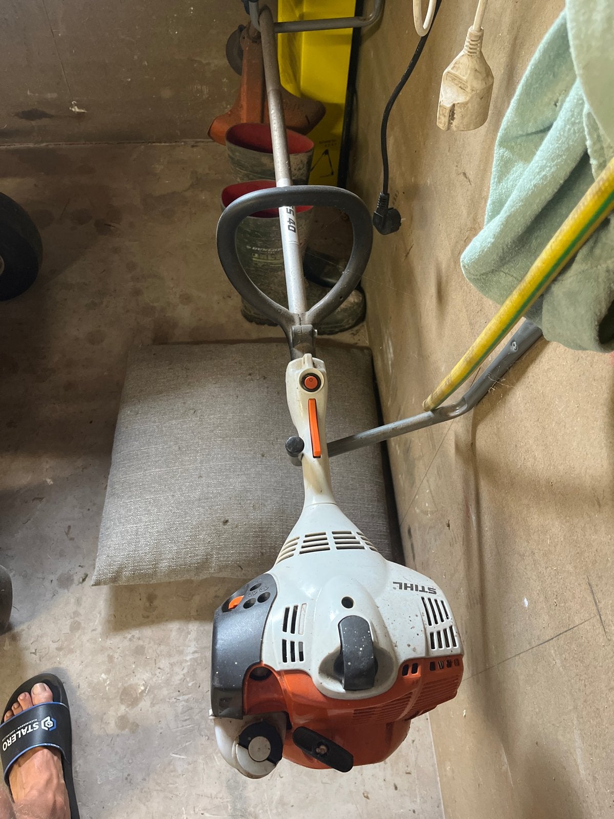 Stihl FS 40 Benzine Grastrimmer, Tuin en Terras, Bosmaaiers, Ophalen, Gebruikt, 30 tot 50 cm, Benzine
