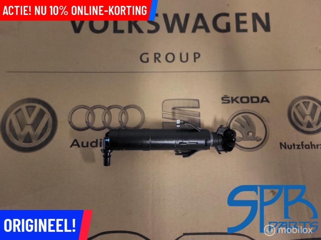 TOURAN 5TA Koplampsproeier links 5TA955103A KOPLAMP SPROEIER, Volkswagen, Nieuw, Ophalen of Verzenden