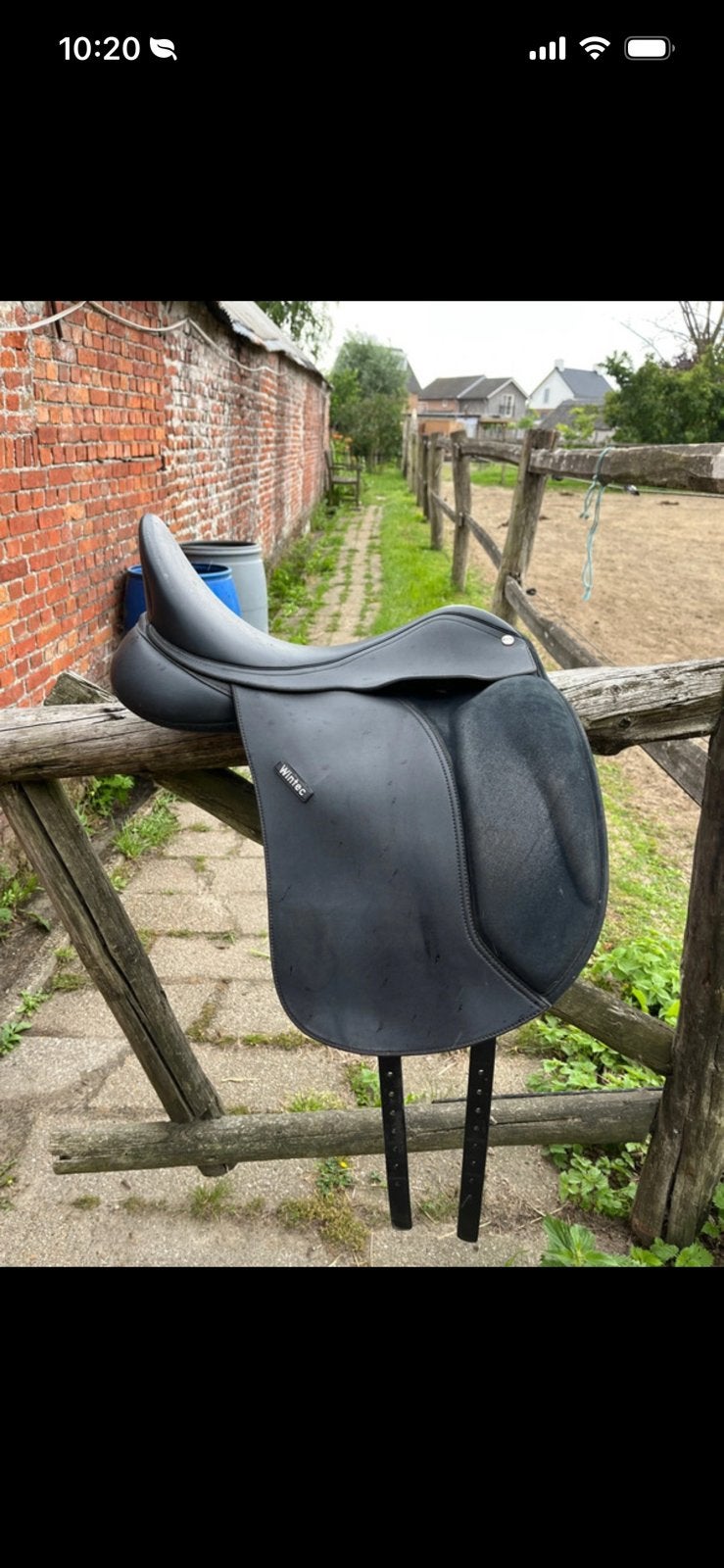 Wintec 500 dressuur zadel 17 inch cair, Ophalen of Verzenden, Zo goed als nieuw, Dressuur