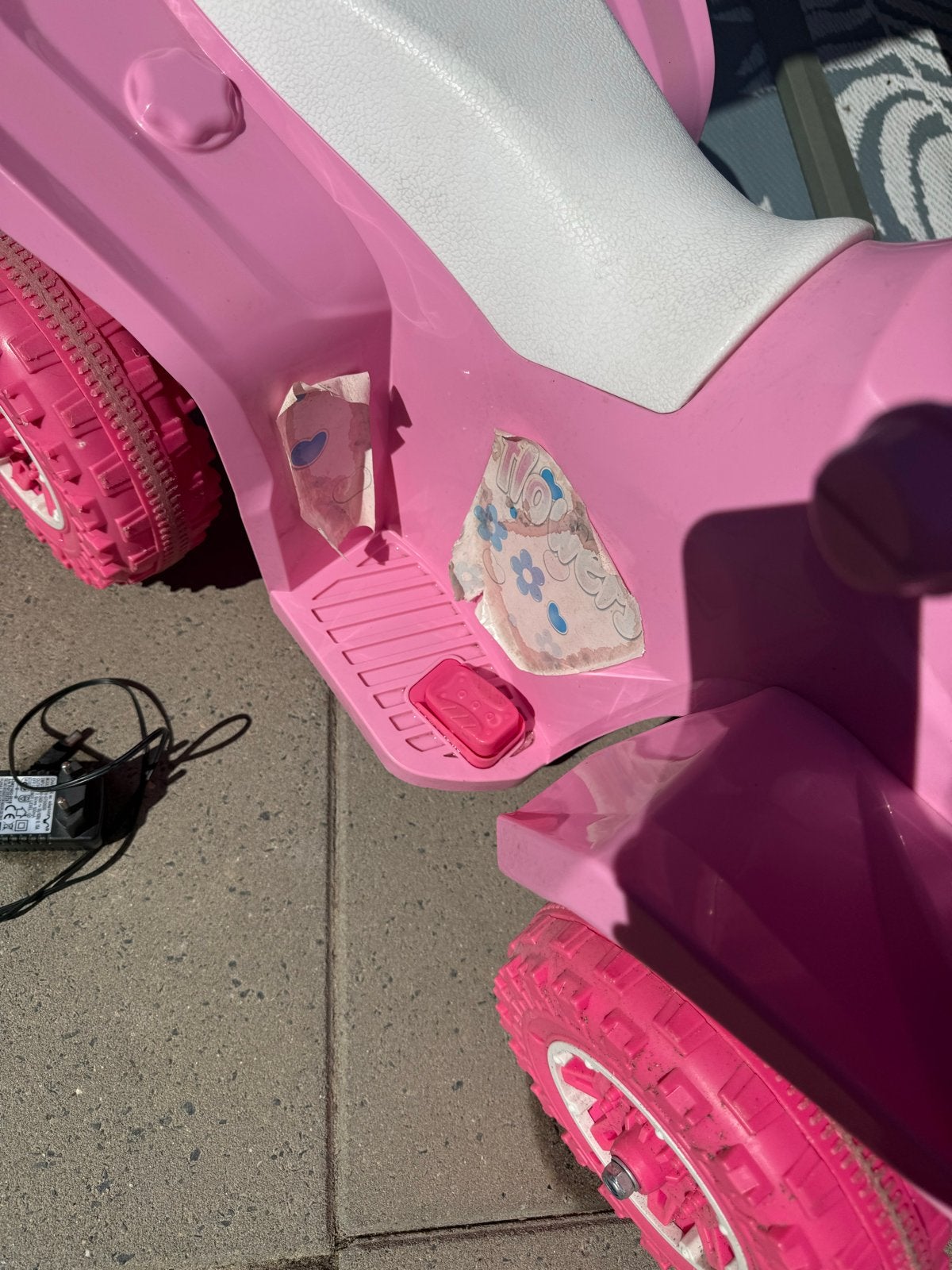 Roze Kinder Quad - Elektrisch, Ophalen, Gebruikt