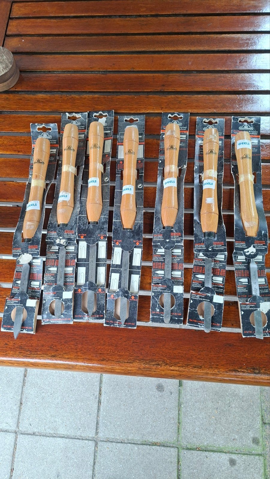 Nooitgedagt Beitelset hele set €95- Nieuw in verpakking, Ophalen, Nieuw, Beitel, Nooitgedacht