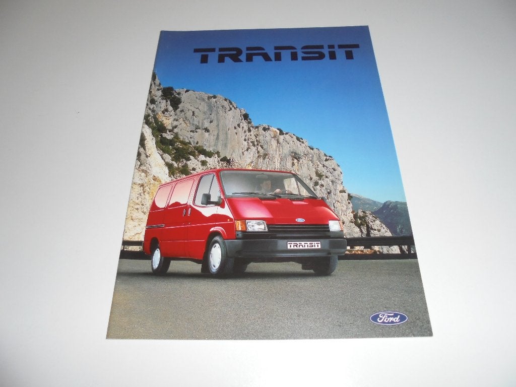 brochure Ford Transit  1988, Ophalen of Verzenden, Nieuw, Ford