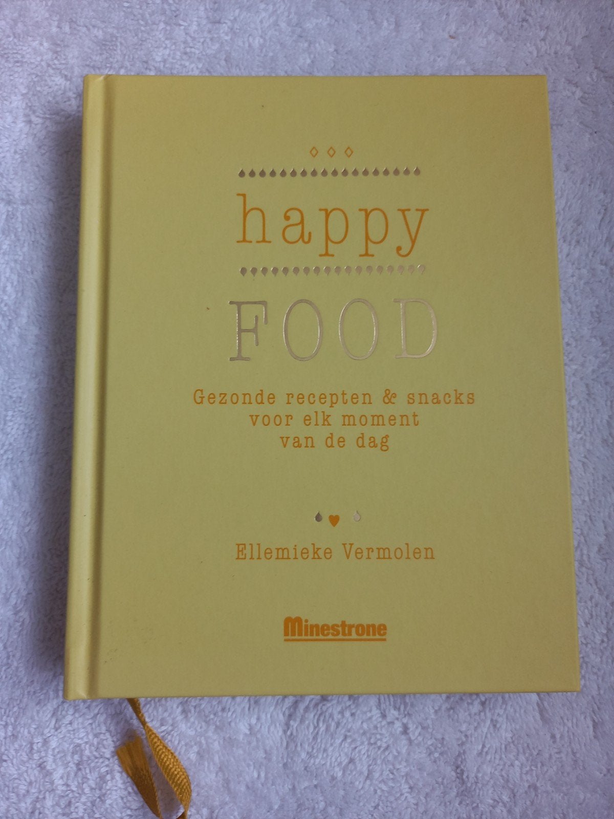 w12 Happy Food Gezonde recepten & snacks Ellemieke Vermolen, Ellemieke Vermolen, Gezond koken, Ophalen of Verzenden, Zo goed als nieuw
