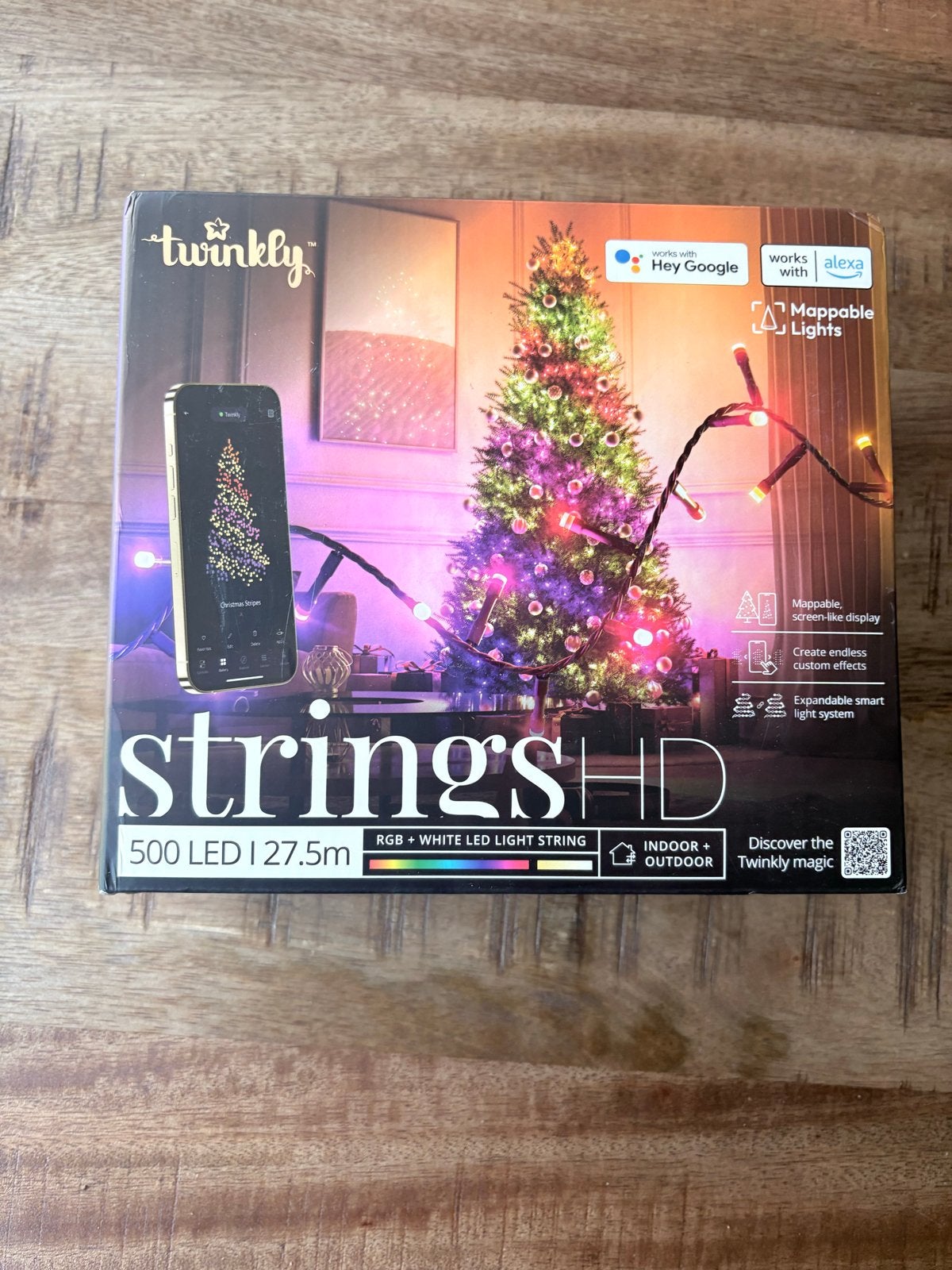 Twinkly 500 hd led string RGB-W, Verzenden, Nieuw