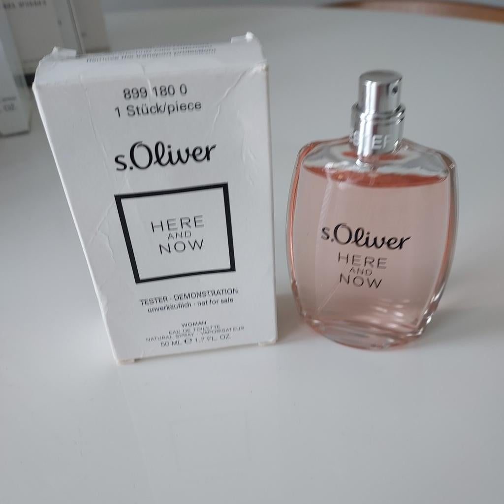 s.Oliver Here and Now Eau de Toilette 50 ml, Ophalen of Verzenden, Nieuw