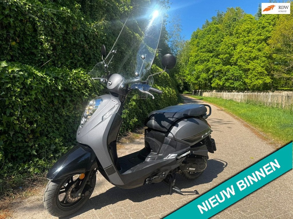 SYM Mio 50i Mat Grijs Windscherm BETAAL met in3, Mio, Gebruikt, Fam.vandesande@home.nl, 49 cc