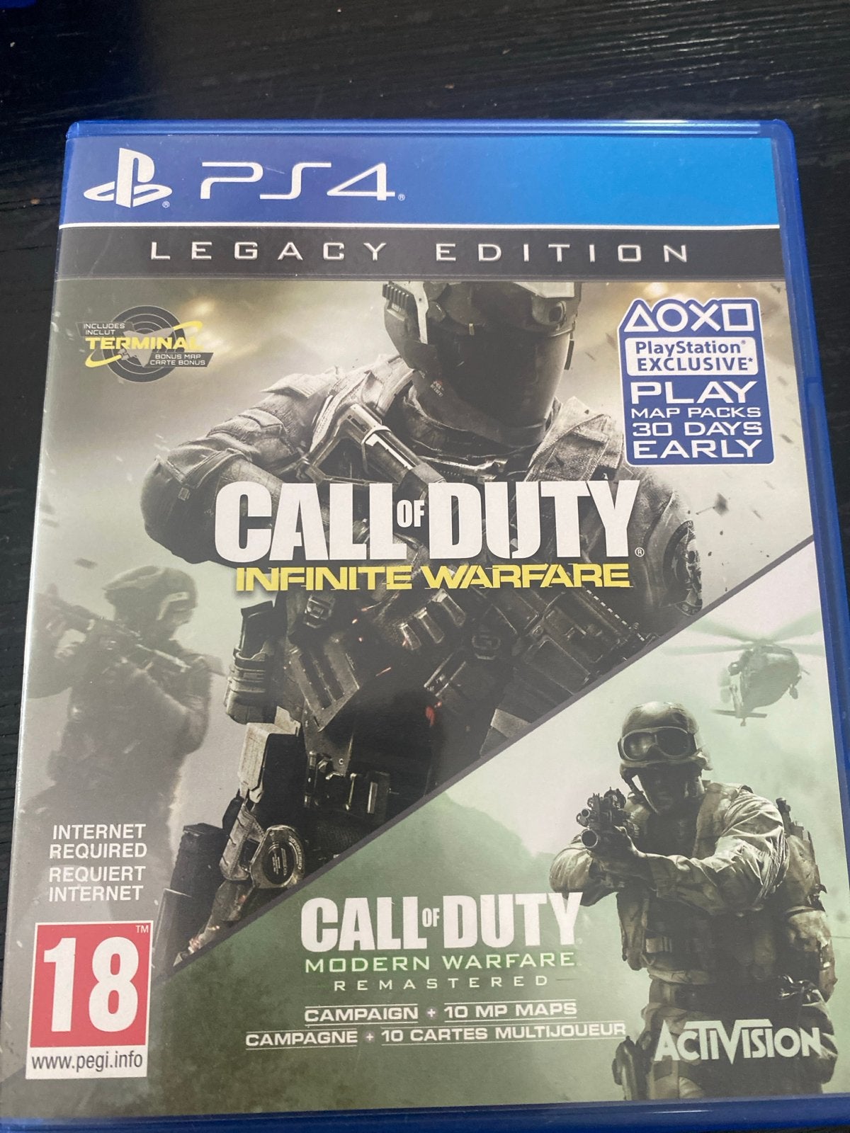 Call of Duty: Infinite Warfare Legacy Edition PS4, Spelcomputers en Games, Ophalen, Online, Vanaf 18 jaar, Shooter