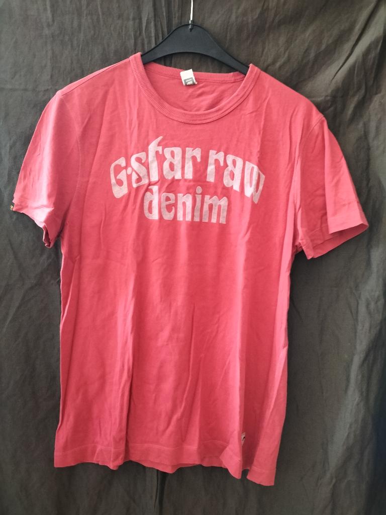 G-Star Raw Denim T-shirt, Kleding | Heren, T-shirts, Overige kleuren, Ophalen of Verzenden, Zo goed als nieuw, G-Star Raw