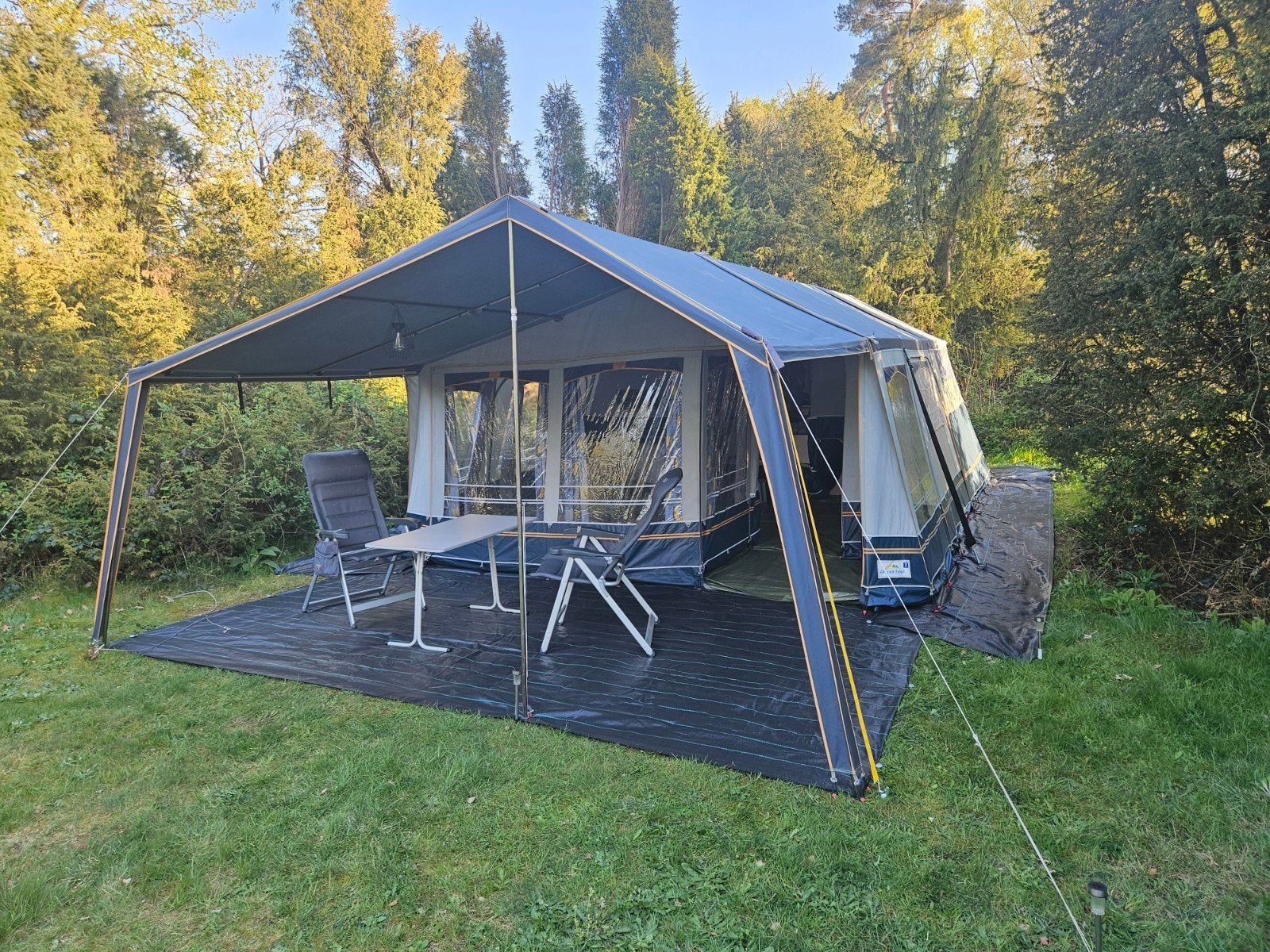Gerjak Tago Oase 8 pers, 2x zijwand voor luifel,  imperial, Ophalen of Verzenden