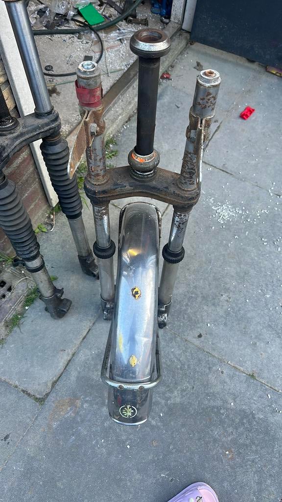 Kreidler voorvork 1973, Fietsen en Brommers, Ophalen of Verzenden, Zo goed als nieuw, Frame