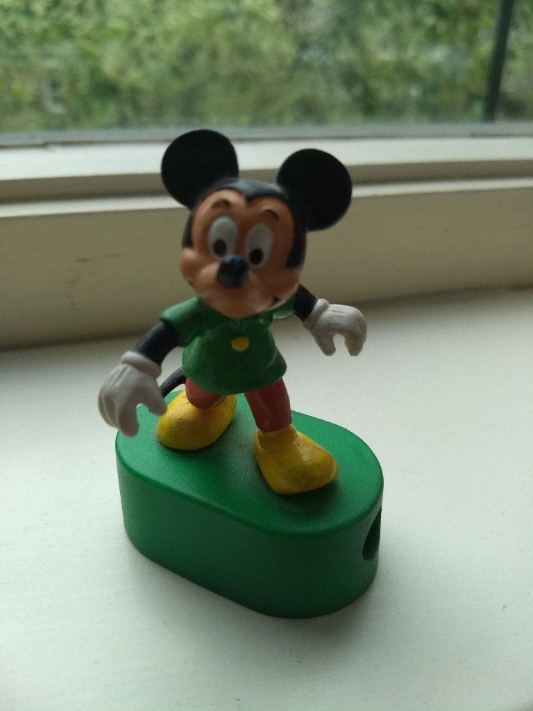 Mickey Mouse puntenslijper, Ophalen of Verzenden, Gebruikt