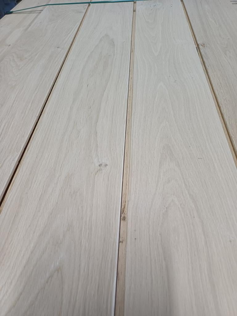 27,5 m2 massief eiken houten vloer, W.boogaert1@chello.nl, Nieuw, Lierop, 10 m² of meer