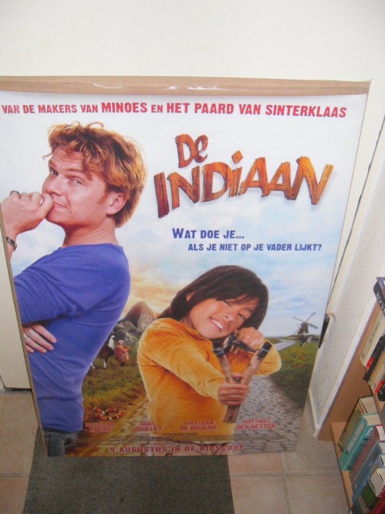 De indiaan Filmposter, Verzamelen, Ophalen, Gebruikt, A1 t/m A3, Film en Tv