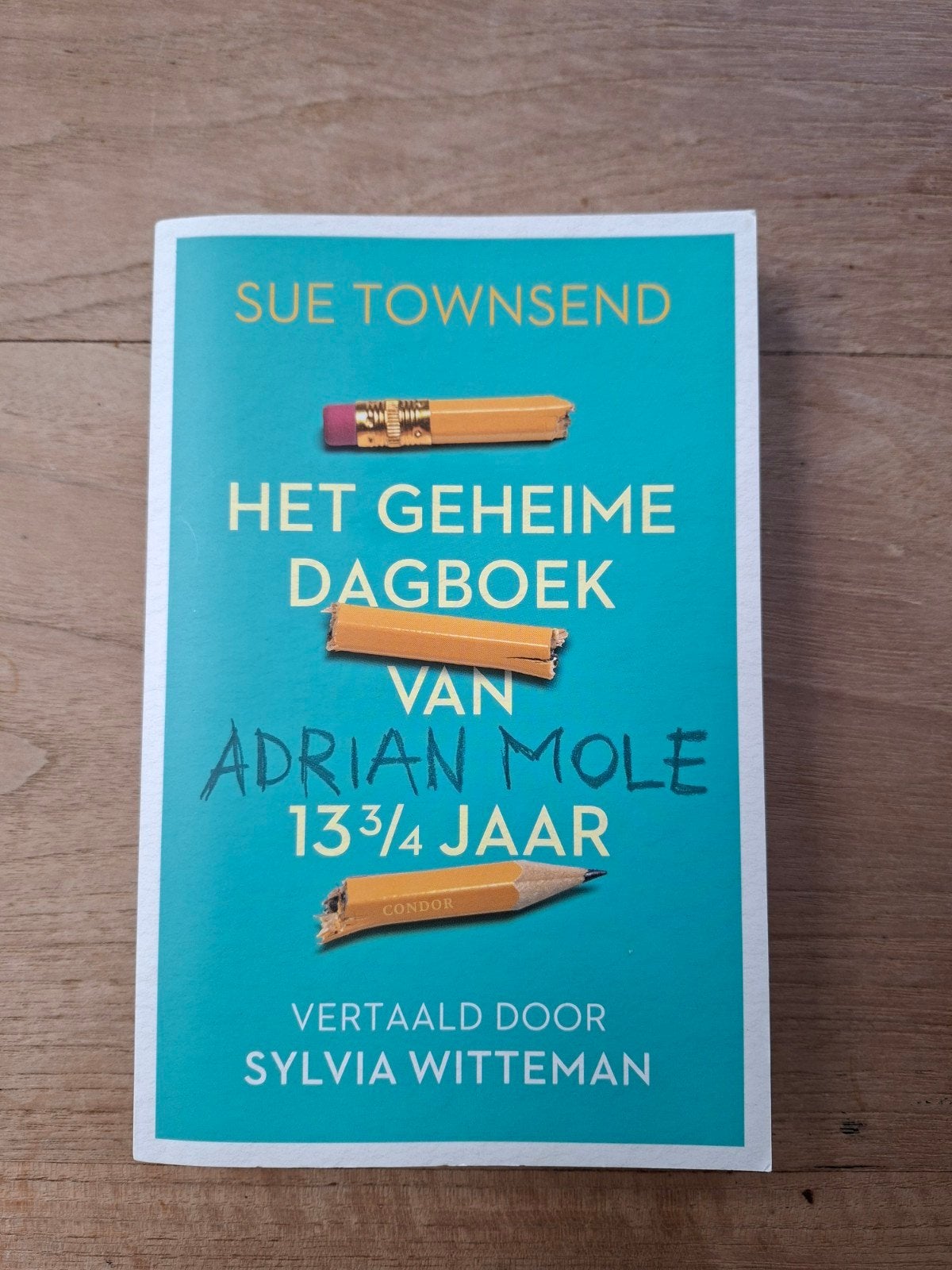 Het geheime dagboek van Adrian Mole 13 3-4, Ophalen of Verzenden, Zo goed als nieuw, Sue Townsend, Nederland