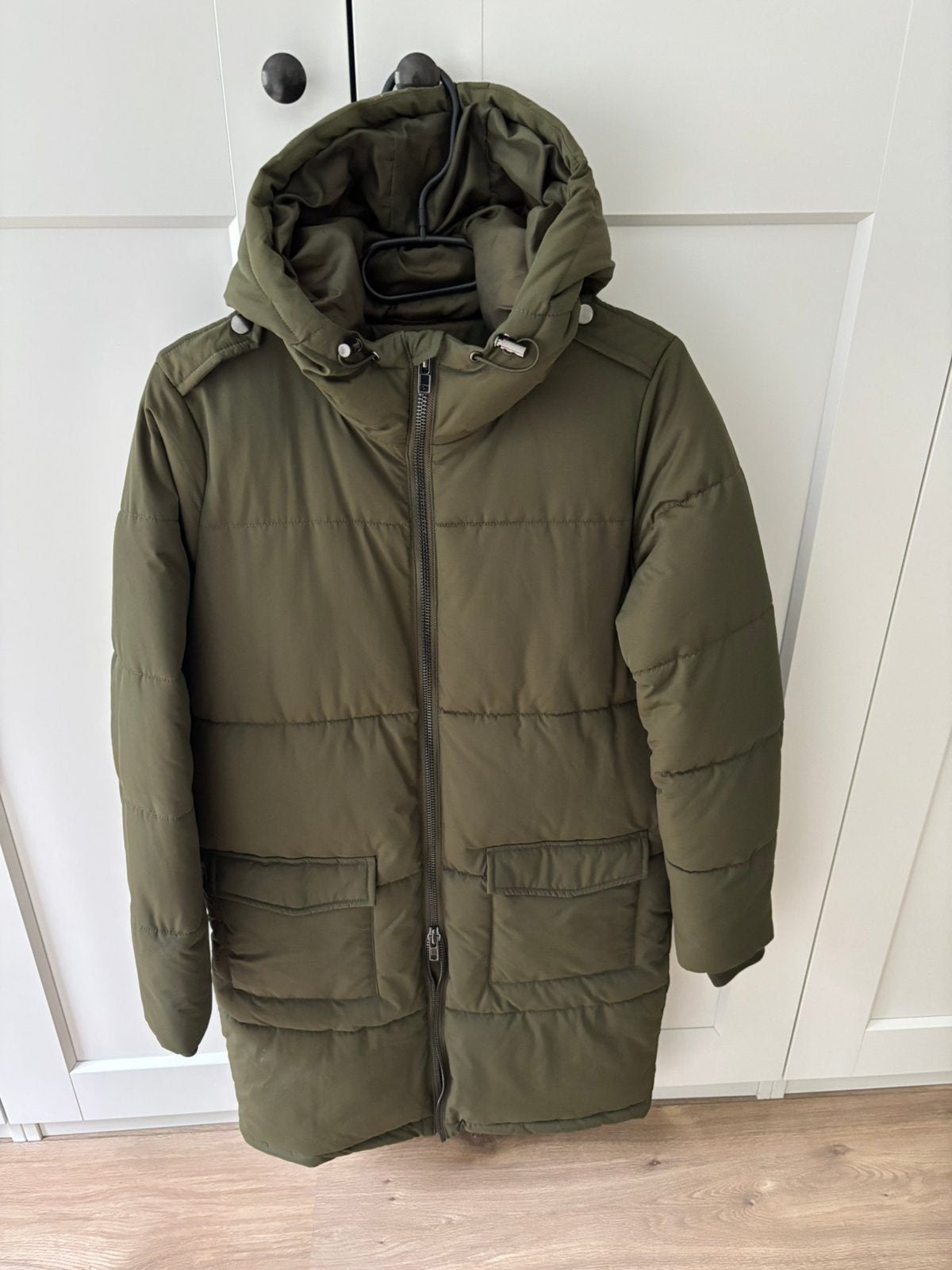 Winterjas, Ophalen of Verzenden, Zo goed als nieuw, Maat 34 (XS) of kleiner, Groen
