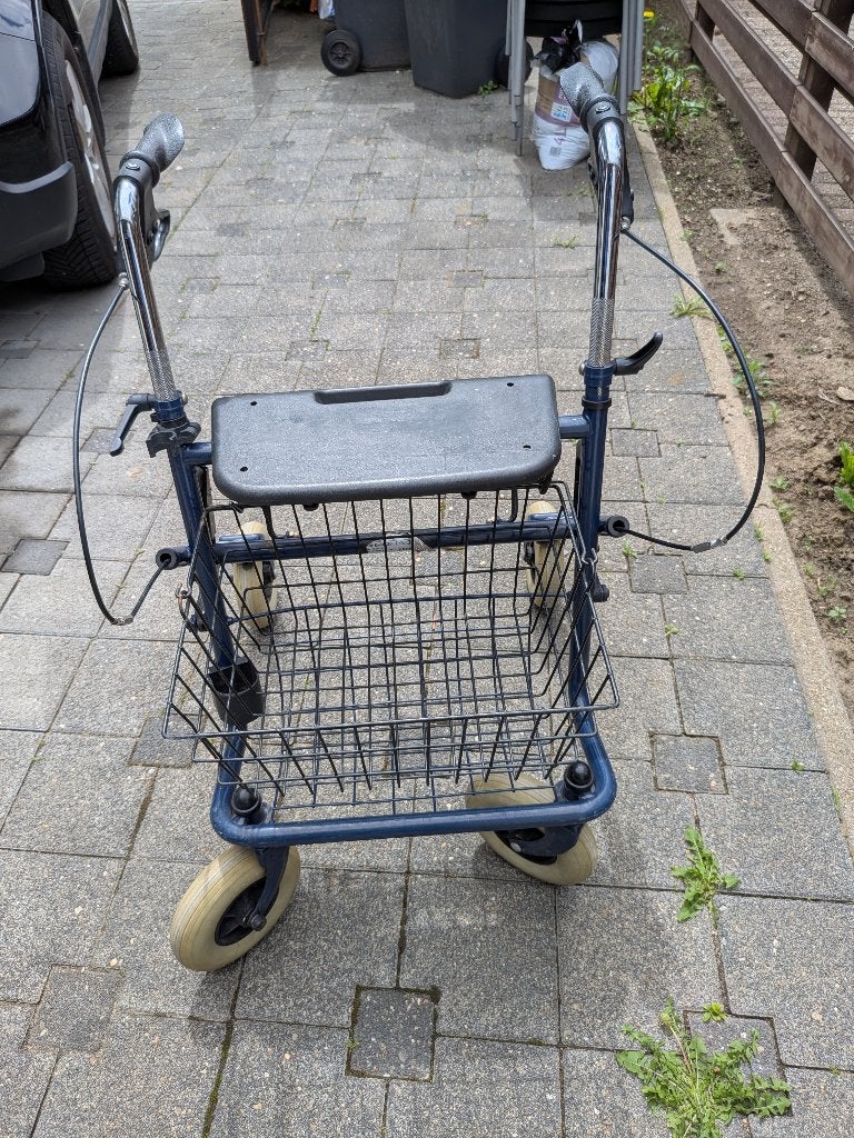 Rollator, Ophalen, Opvouwbaar, Gebruikt