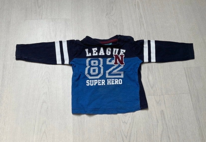 Jongen T-shirt Lange Mouw Maat 68, Ophalen, Gebruikt, Jongetje, Shirtje of Longsleeve