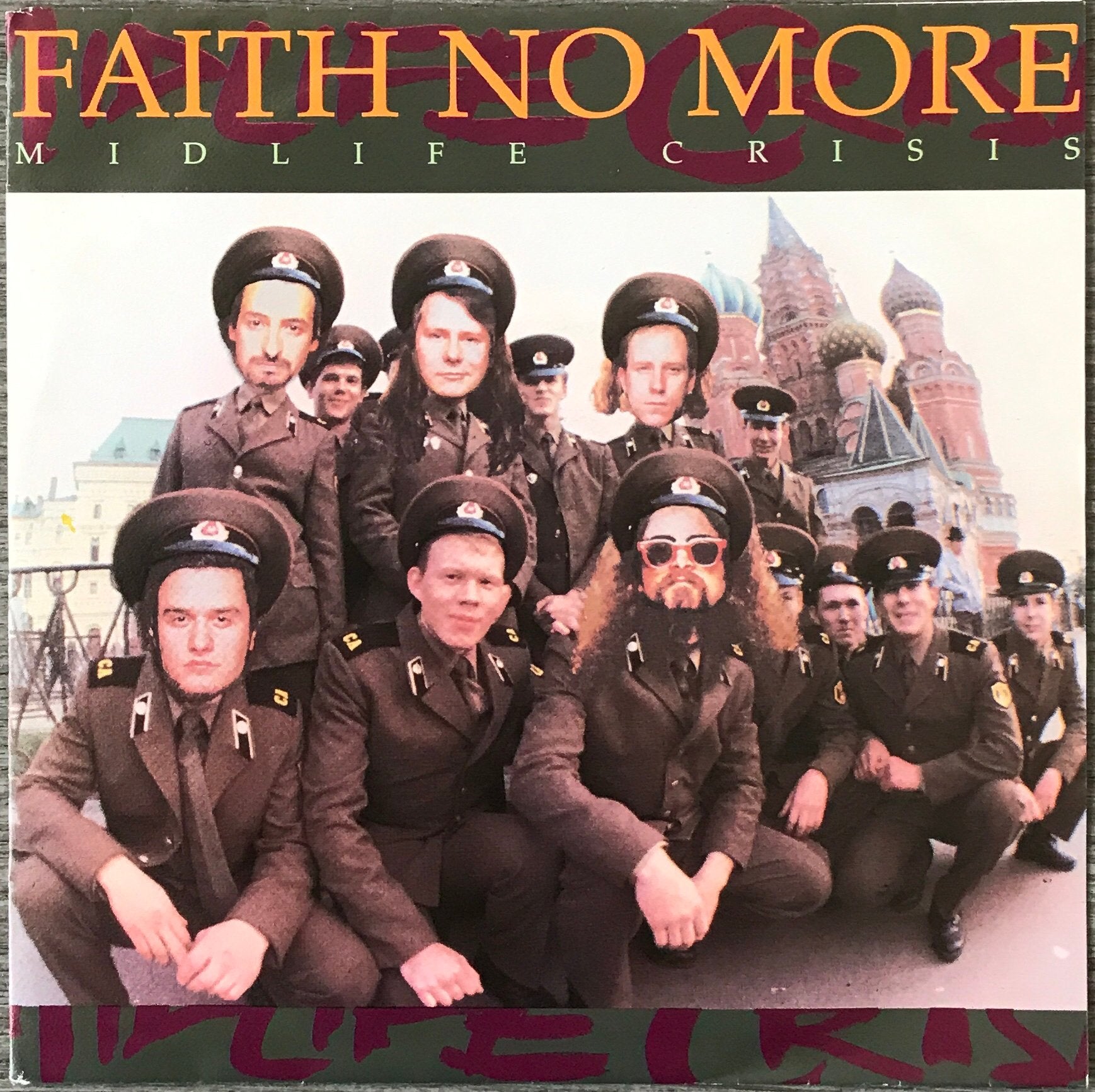 FAITH NO MORE - Midlife crisis (NL’92) ALS NIEUW(NL30/UK10), Verzenden, Zo goed als nieuw, 7 inch