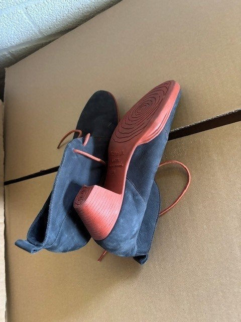 Archer LN dames enkel laarsje 38 Half hoog met hak donker, Ophalen of Verzenden, Gedragen, Zwart