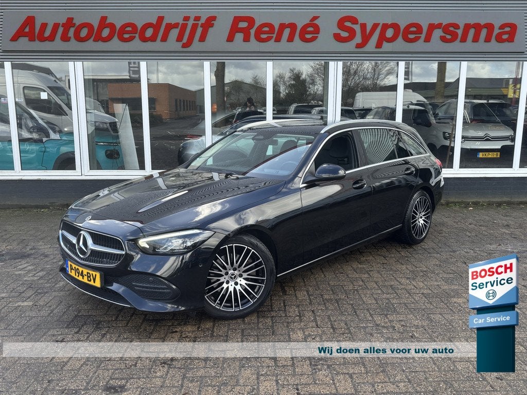 Mercedes-Benz C-Klasse Estate 220 d 4MATIC Luxury Line | Ink, Auto's, Mercedes-Benz, Automaat, Automatische klimaatregeling, Leder en Stof