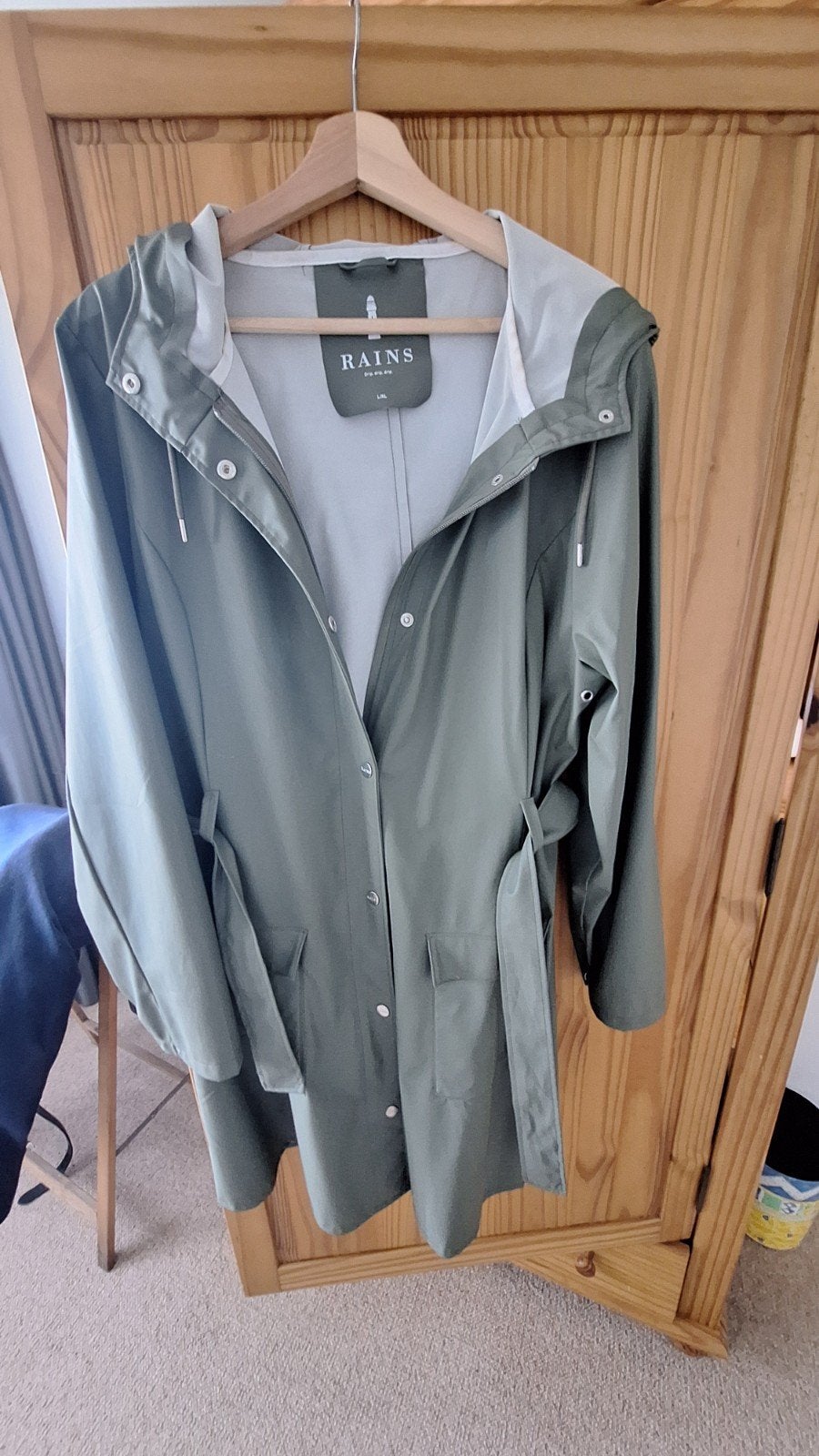 regenjas van Rains, Kleding | Dames, Jassen | Zomer, Ophalen of Verzenden, Nieuw, Groen